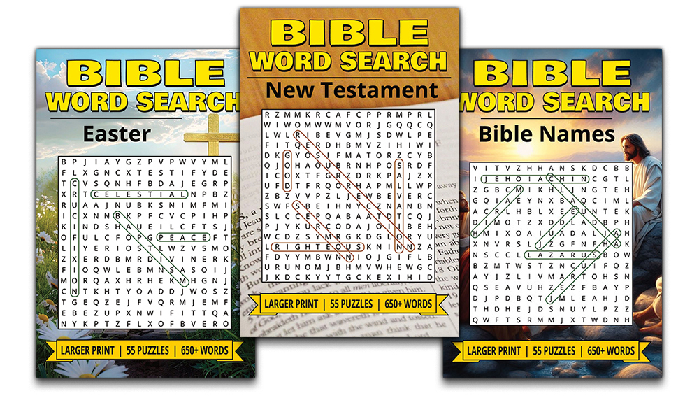 The Bible Word Search Series: Fun, Faith & Inspiration